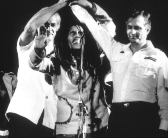 bob marley Michael Manley Edward Seaga One Love