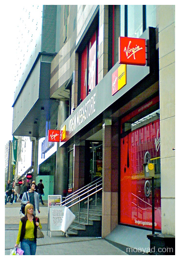 virgin megastore birmingham