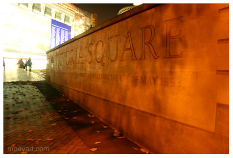 Victoria Square in Birmingham